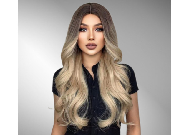 Peruca Ombre Delicate Blonde